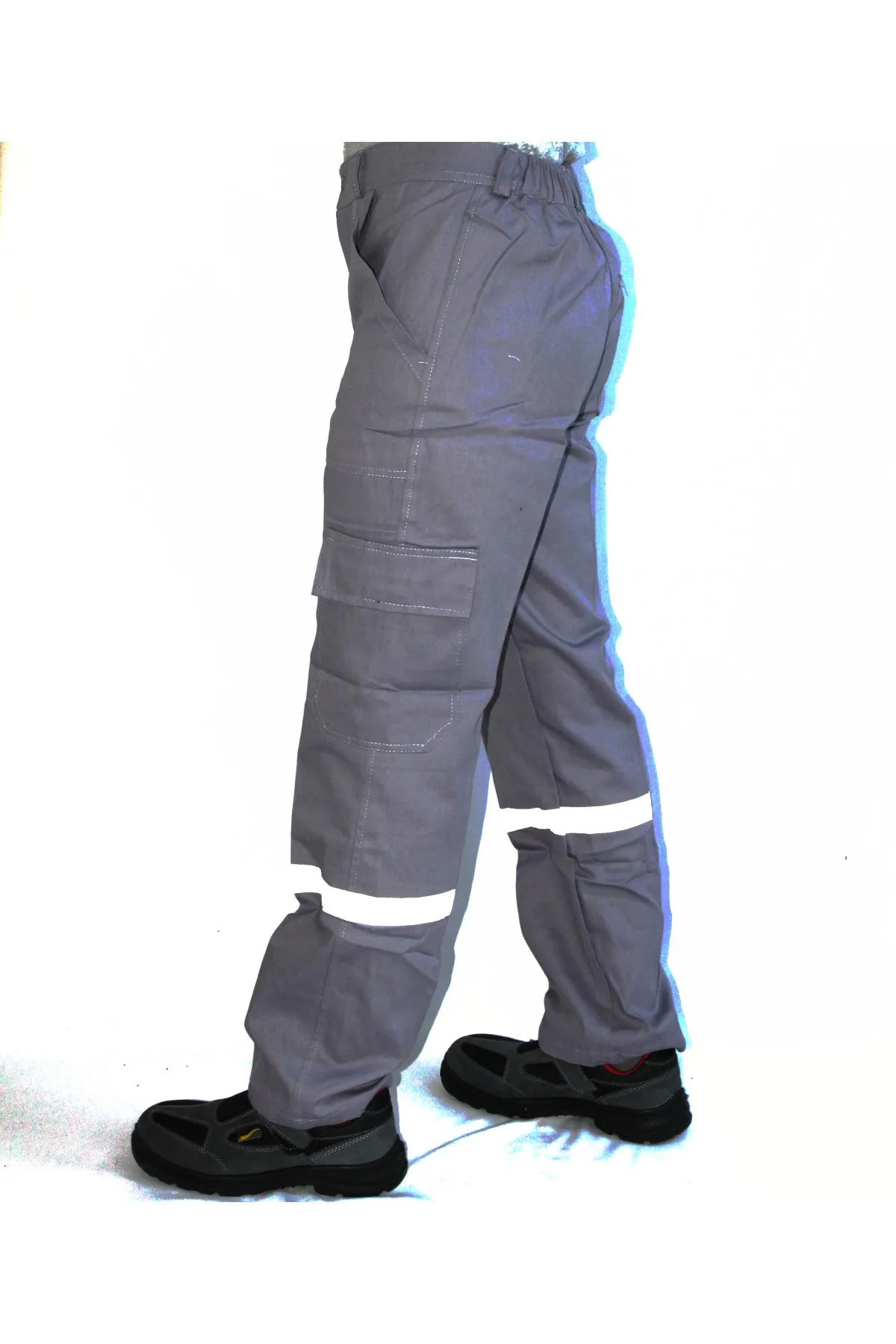 Siyah Softshell Su Geçirmez Pantalon-0